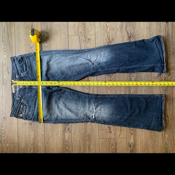 Big Star Maddie Distressed Buckle Jeans Sz 27L - Picture 4 of 6